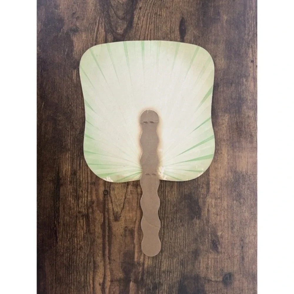 RARE Vintage Advertising Hand Fan I Am A Symingron Fan‎